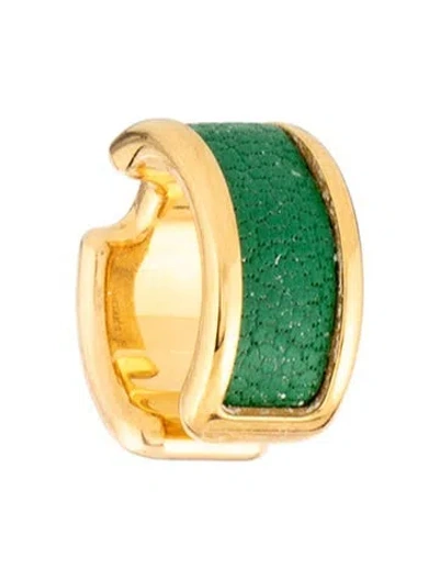 Pre-owned Hermes Olympe Ear Cuff In Multicolor