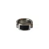 Hermes Olympe Ring Black Silver