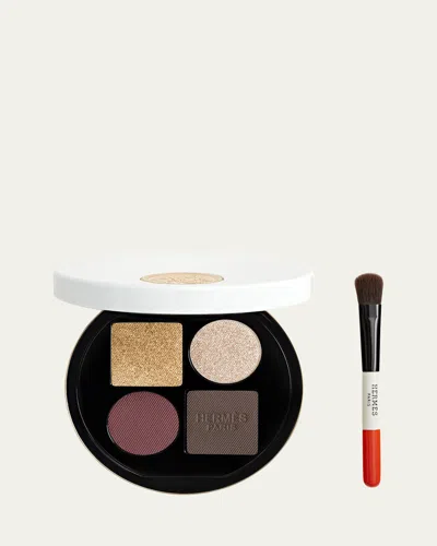 Hermes Ombres D' Eyeshadow Quartet In 06 Ombres Mordores