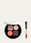 Hermes Ombres D' Eyeshadow Quartet In Ombres Fauves