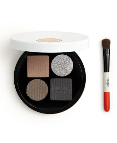 Hermes Ombres D' Powder Quartet For Eyes In 05 Ombres Fumées