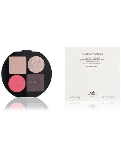 Hermes Ombres D' Powder Quartet For Eyes Refill In 01 Ombres Pétales
