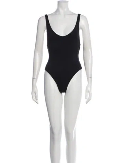 Pre-owned Hermes One-piece In Black