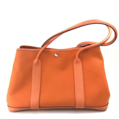 Pre-owned Hermes Orange Other Tote Bag ()