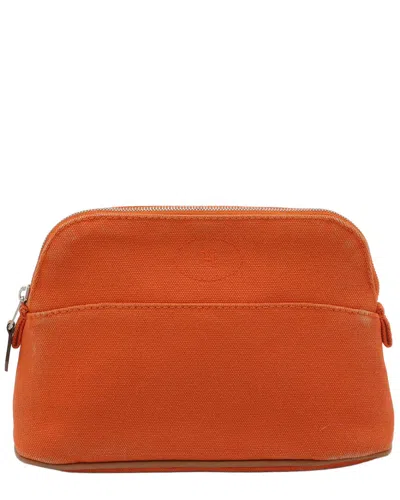 Pre-owned Hermes Hermès Orange Others Bolide Pouch 20 (authentic Pre-loved)