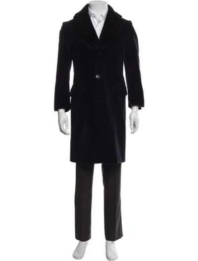 Pre-owned Hermes Overcoat In Black