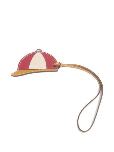 Pre-owned Hermes Paddock Bombe Charm In Neutral