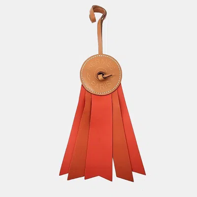 Pre-owned Hermes Paddock Plot Bag Charm In Multi