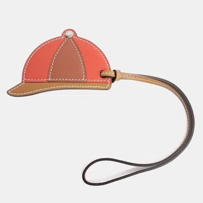 Pre-owned Hermes Hermès Paddog Bombe Bag Charm In Multi