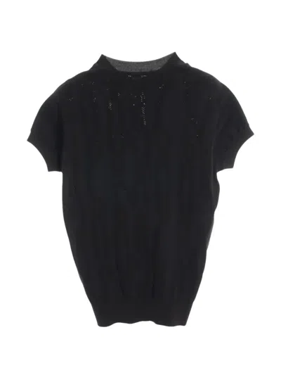 Pre-owned Hermes Palefroi Remix Short-sleeve T-shirt In Black