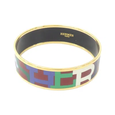 Pre-owned Hermes Palladium Bangle () In Multi