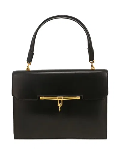 Pre-owned Hermes Palonnier Tote Bag In Black