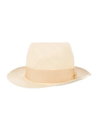Pre-owned Hermes Panama Straw Hat In Neutral