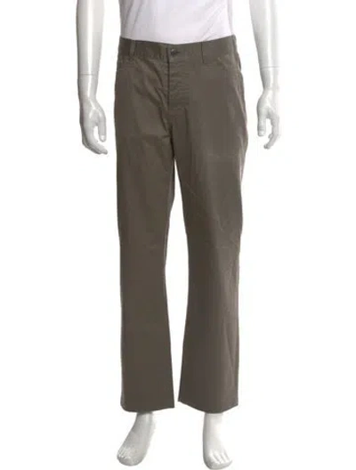 Pre-owned Hermes Pants In Gray