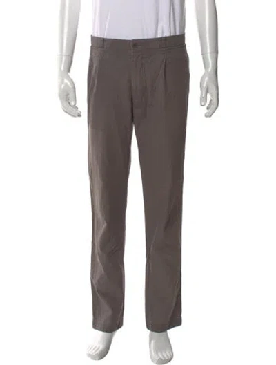 Pre-owned Hermes Pants In Gray