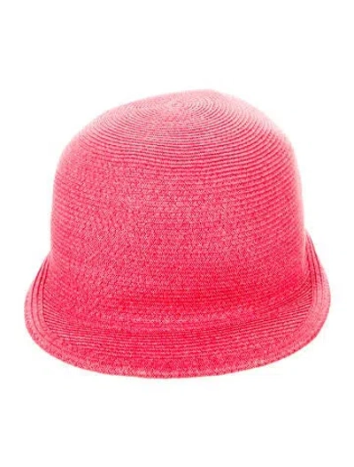 Pre-owned Hermes Papier Emma Cap In Pink