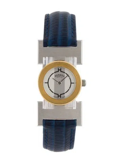 Pre-owned Hermes Paprika Watch In Multi