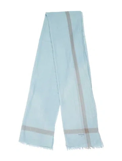 Pre-owned Hermes Pareo In Blue