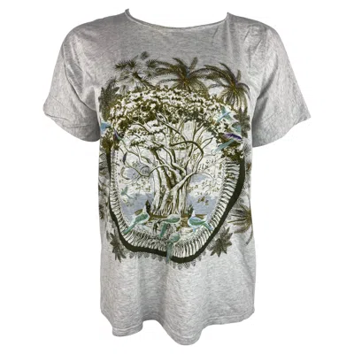 Pre-owned Hermes Paris Grey T-shirt, Size 36 In Gray