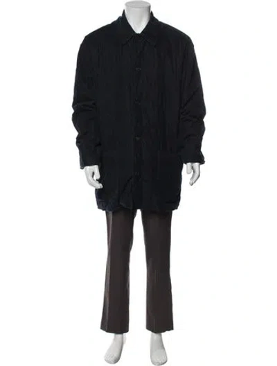 Pre-owned Hermes Parka In Blue