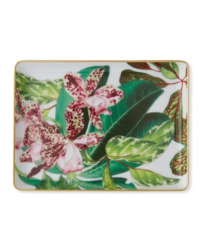 Pre-owned Hermes Passifolia Small Tray N1 In Multi