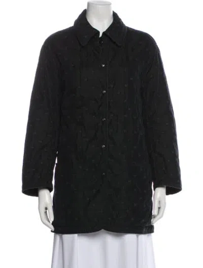Pre-owned Hermes Peacoat In Black