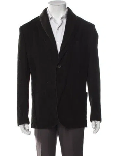 Pre-owned Hermes Peacoat In Black
