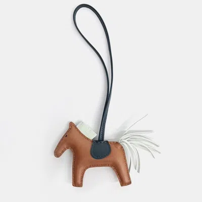 Pre-owned Hermes Hermès Pegasus Rodeo Bag Charm Small (u) In Multi