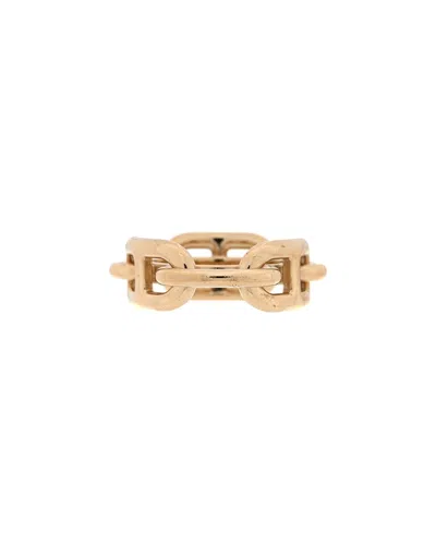 Pre-owned Hermes Hermès Permabrass Regate Scarf Ring (authentic Pre-loved)