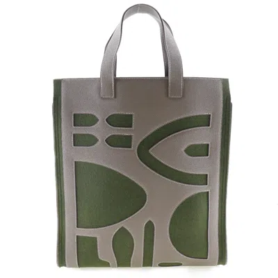 Pre-owned Hermes Hermès Petit H Multicolour Leather Tote Bag ()