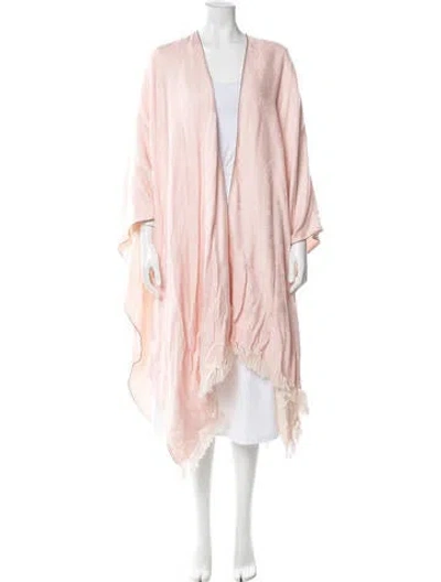 Pre-owned Hermes Petit H New Libris Reversible Cashmere Sweater In Pink
