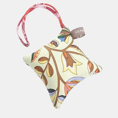 Pre-owned Hermes Petit H (petit Hache) Bag Charm In Multi