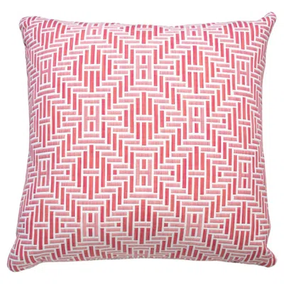 Pre-owned Hermes Pillow H Losange, Blush Backing In Pink