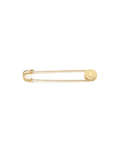 Hermes Hermès Pin Brooch In Gold