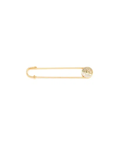 Pre-owned Hermes Hermès Pin Brooch In Yellow