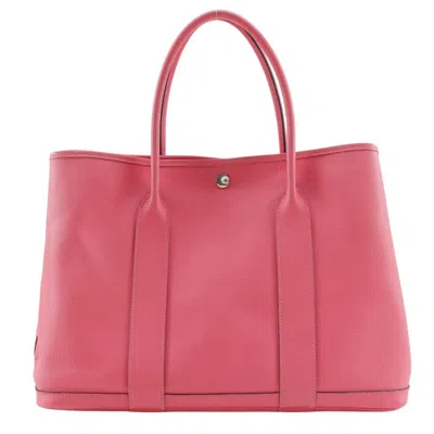 Pre-owned Hermes Pink Epsom Leather Tote Bag ()