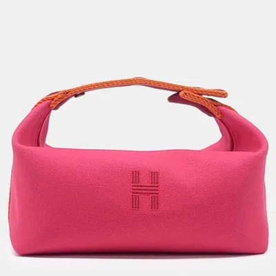 Pre-owned Hermes Pink Fabric Bride-a-brac