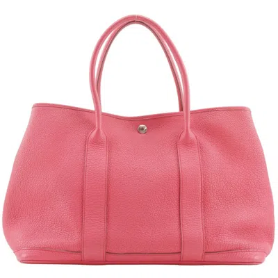 Pre-owned Hermes Pink Negonda Leather Tote Bag ()