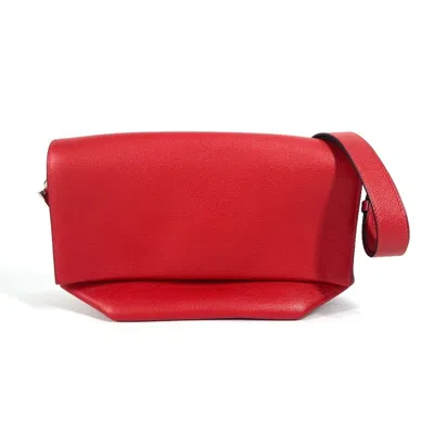 Pre-owned Hermes Pink Red Color Pochette Shoulder Bag ()