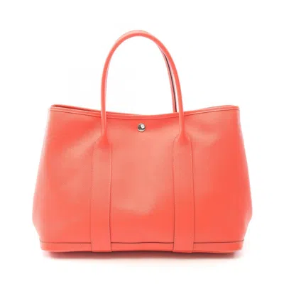 Pre-owned Hermes Pink Rose Jaipur Epsom Leather Tote Bag ()