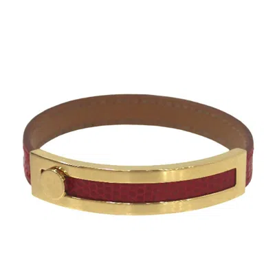 Pre-owned Hermes Plated Bracelet Jewelry () In Gold