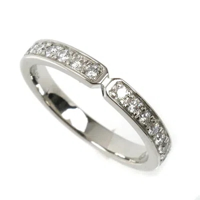 Pre-owned Hermes Platinum 950 Band Ring ()