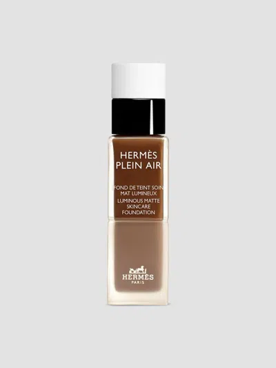 Hermes Hermès Plein Air Luminous Matte Skin Care Foundation In 87 Cacao