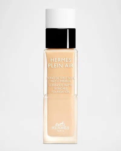 Hermes Plein Air, Luminous Matte Skincare Foundation In Neutral