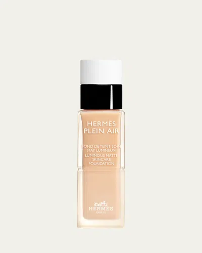 Hermes Plein Air, Luminous Matte Skincare Foundation In Nude