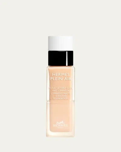 Hermes Plein Air, Luminous Matte Skincare Foundation In Brown