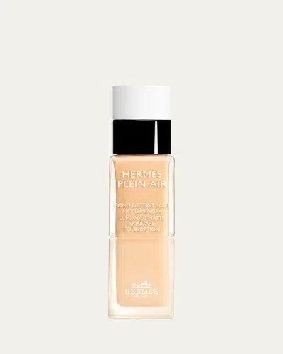 Hermes Plein Air, Luminous Matte Skincare Foundation In Brown