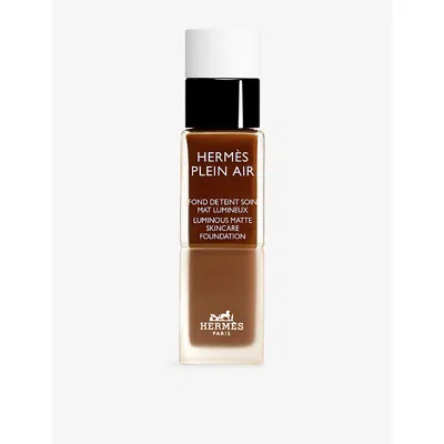 Hermes Havane Plein Air Luminous Matte Skincare Foundation 33ml In Brown