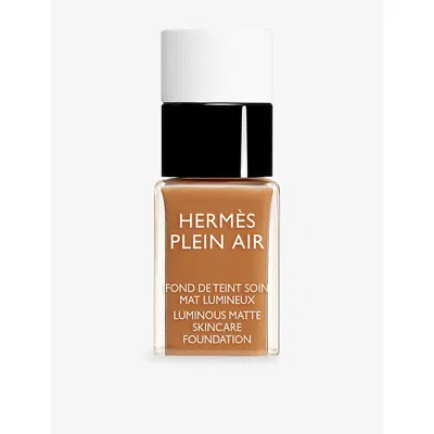 Hermes Chai Plein Air Luminous Matte Skincare Foundation 33ml In Brown
