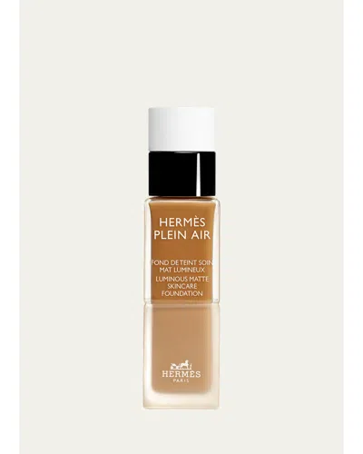 Hermes Plein Air, Luminous Matte Skincare Foundation In Brown
